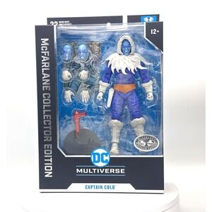 McFarlane Captain Cold Action Figure DC Multiverse Platinum Collector Edition